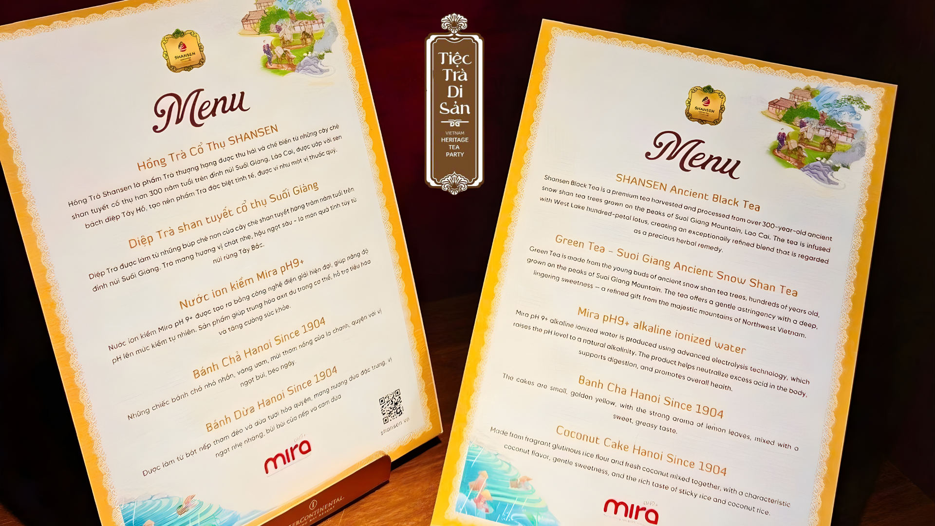 Mira người bạn đồng hành của trà quý