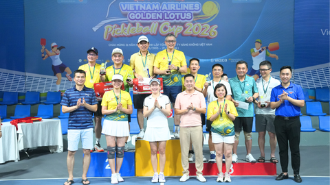 Mira đồng hành cùng hành trình hè năng động tại giải Vietnam Airlines Golden Lotus Pickleball Cup 2026