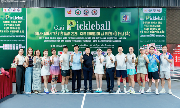 Mira tiếp năng lượng bứt phá tại Giải Pickleball Doanh nhân trẻ Việt Nam 2026