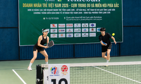 Mira tiếp năng lượng bứt phá tại Giải Pickleball Doanh nhân trẻ Việt Nam 2026