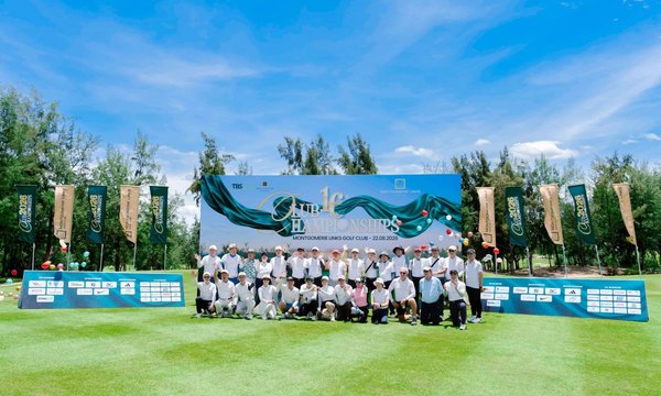 Nước ion kiềm Mira đồng hành cùng Montgomerie Links Club Championships 2026