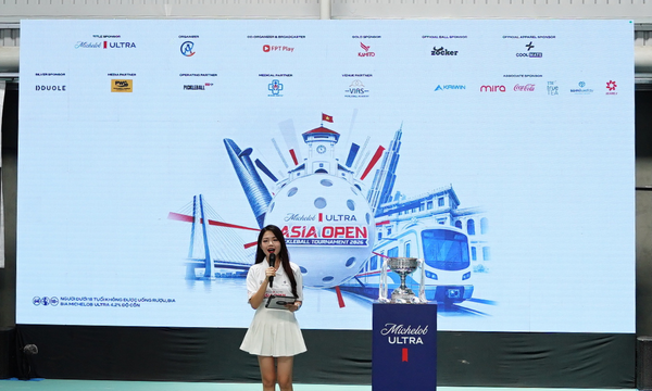 Nước ion kiềm Mira tại Giải Michelob Ultra Asia Open Pickleball Tournament 2026