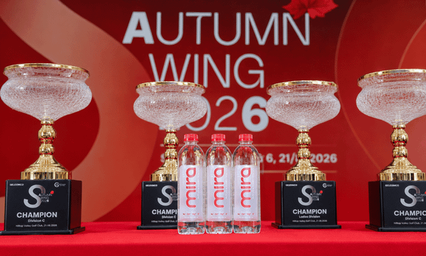 Nước ion kiềm Mira x Giải golf Autumn Swing 2026