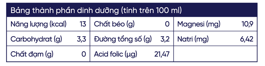 Nước uống bổ sung Vitamin Mira energy hương d&acirc;u