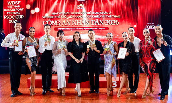Mira tại WDSF Vietnam DanceSport Festival POSCUP 2026