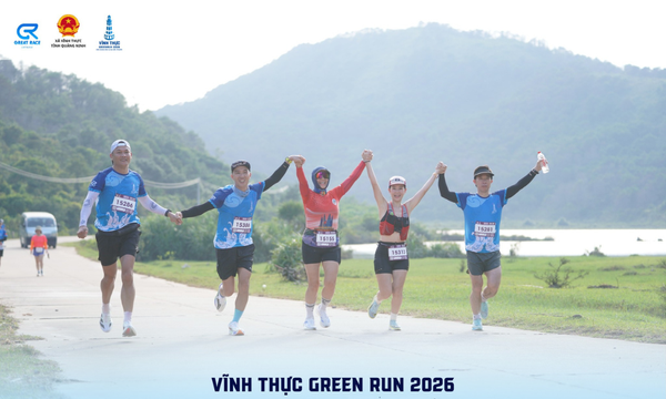 Nước ion kiềm Mira x Vĩnh Thực Green Run 2026