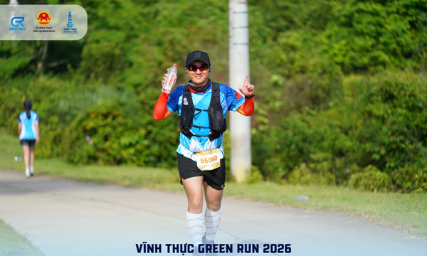 Nước ion kiềm Mira x Vĩnh Thực Green Run 2026
