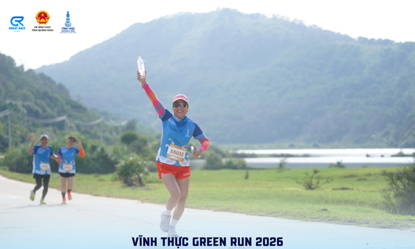 Nước ion kiềm Mira x Vĩnh Thực Green Run 2026