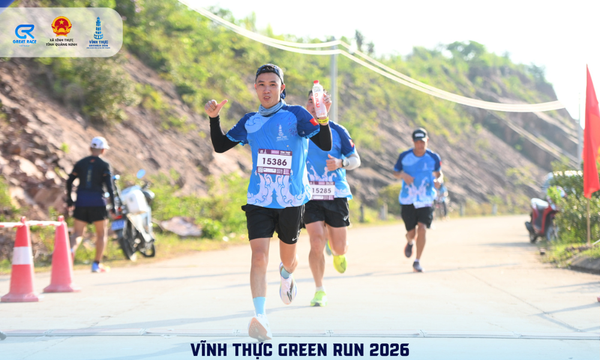 Nước ion kiềm Mira x Vĩnh Thực Green Run 2026