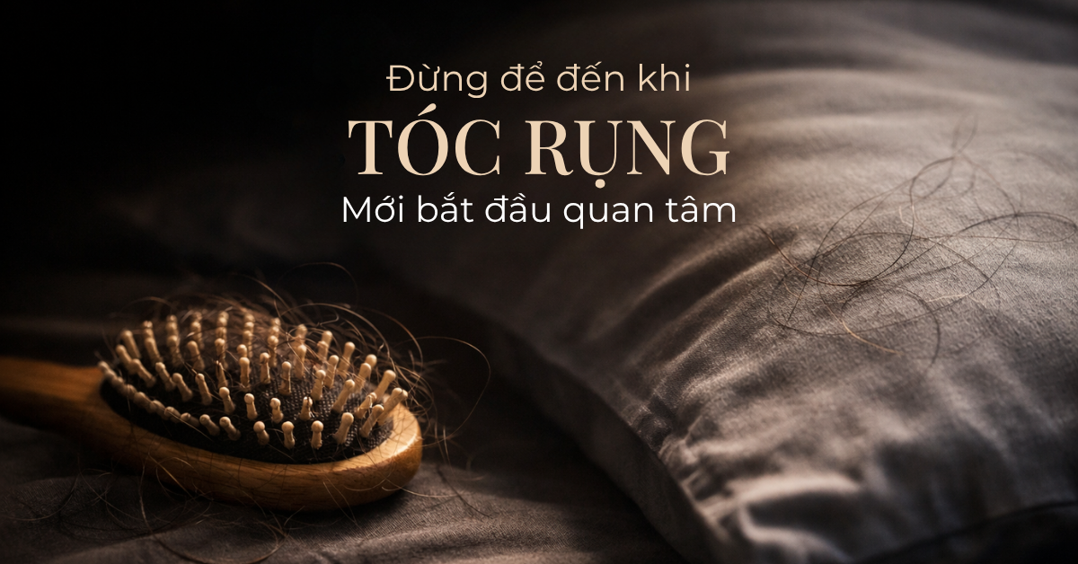ĐỪNG ĐỢI TÓC RỤNG MỚI LO - BẢO VỆ MÁI TÓC NGAY TỪ HÔM NAY CÙNG MỘC ÂN HAIRCARE