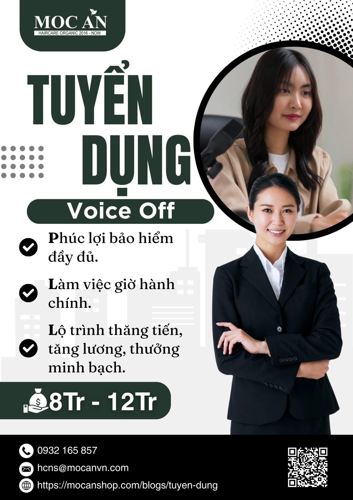🎤 Tuyển dụng: Voice-off Artist (Nhân viên thu âm)