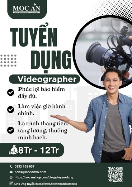 🌿 MỘC ÂN HAIRCARE TUYỂN DỤNG – VIDEOGRAPHER 🌿
