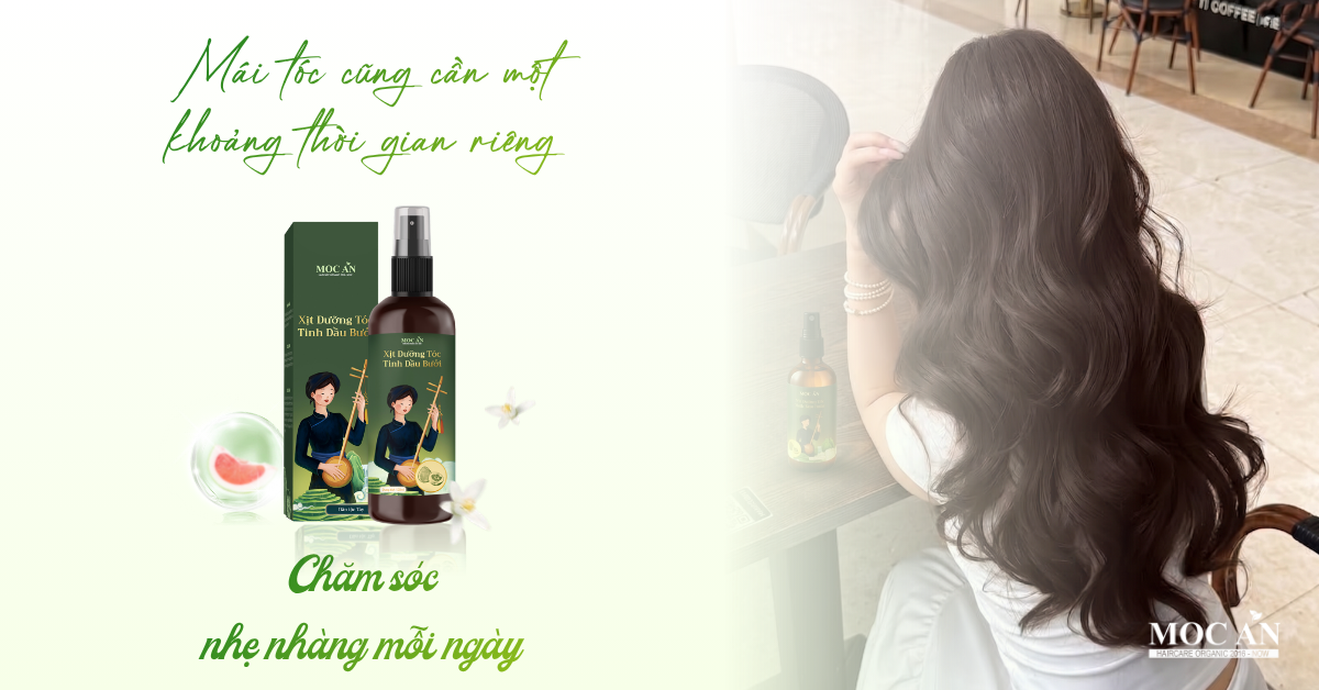 MÁI TÓC CŨNG CẦN MỘT KHOẢNG THỜI GIAN RIÊNG ĐỂ ĐƯỢC CHĂM SÓC
