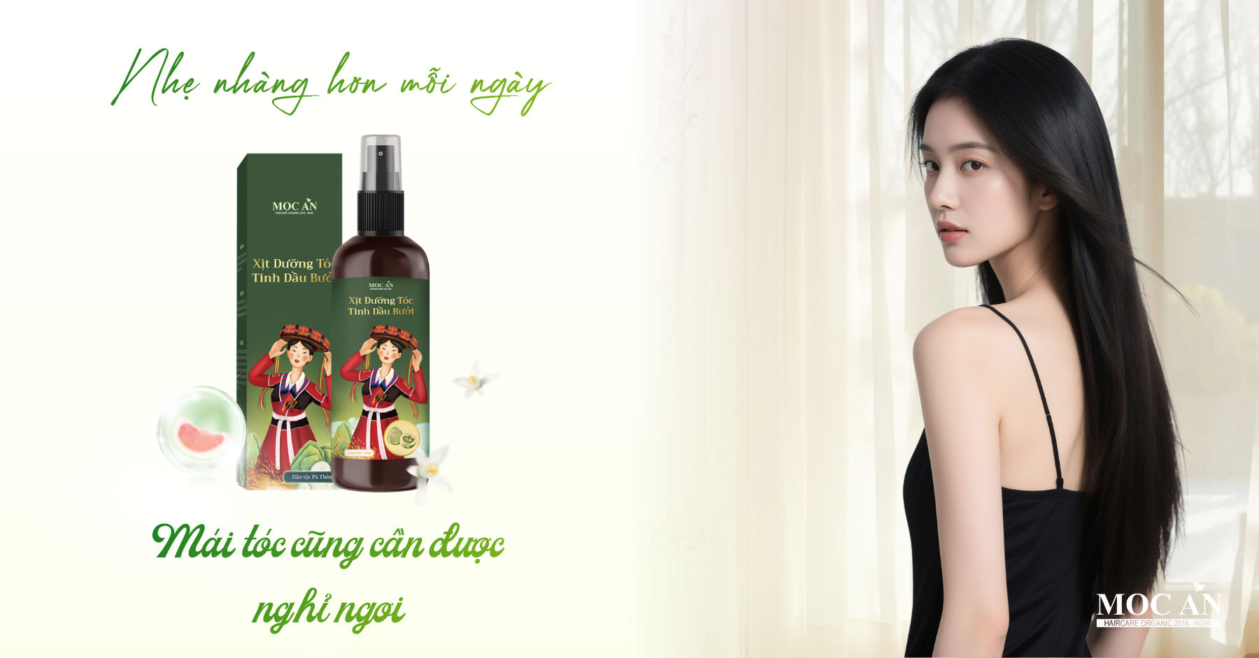 MÁI TÓC CŨNG CẦN CẢM GIÁC ĐƯỢC NGHỈ NGƠI