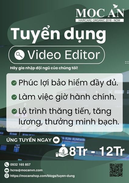 TUYỂN DỤNG EDITOR VIDEO