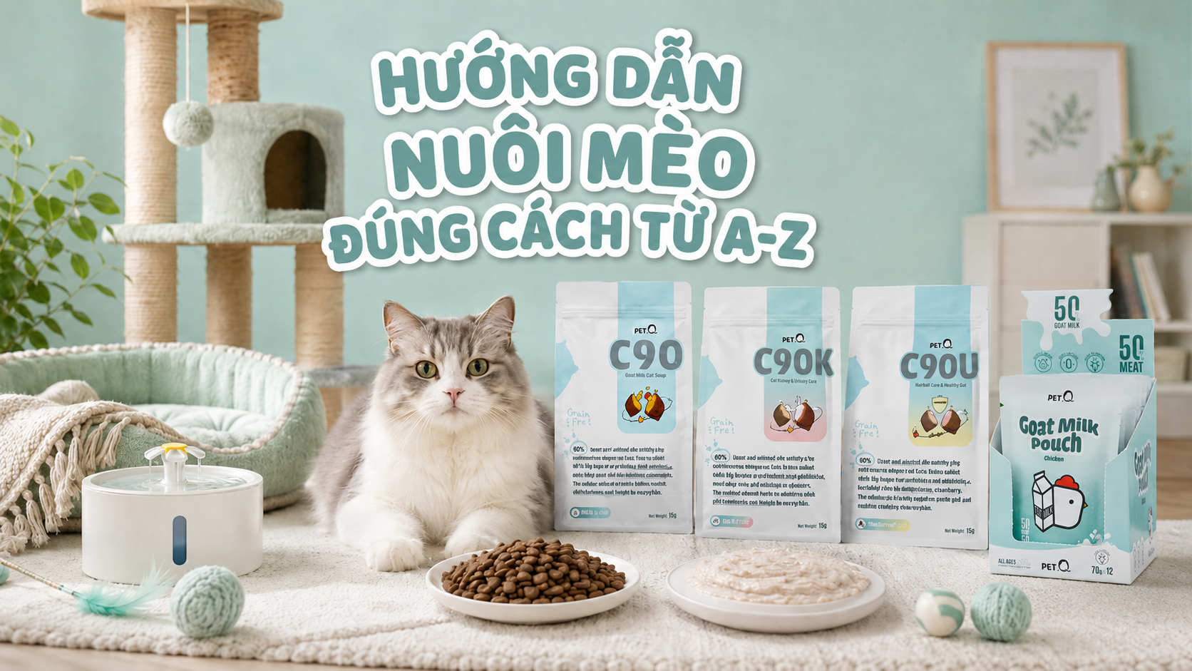 CẨM NANG NUÔI MÈO: KIẾN THỨC TỪ A-Z CHO NGƯỜI MỚI