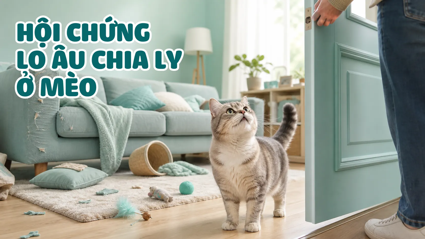 VÌ SAO MÈO QUẬY PHÁ KHI BẠN ĐI VẮNG?