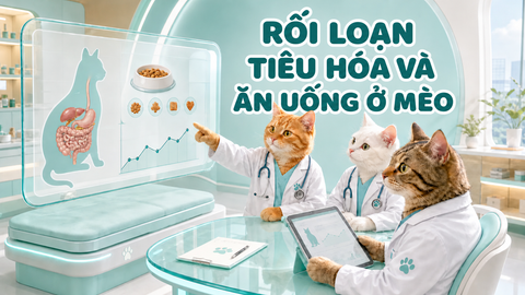 RỐI LOẠN TIÊU HÓA VÀ ĂN UỐNG Ở MÈO