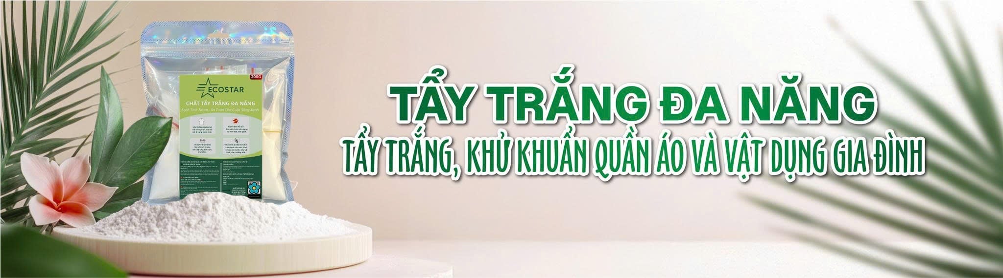 CHẤT TẨY TRẮNG ĐA NĂNG ECOSTAR