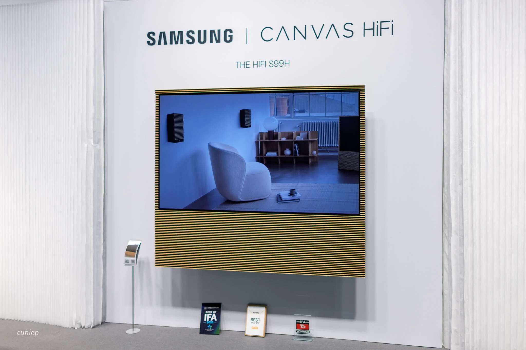 Những chiếc TV được custom bởi Canvas tại IFA 2026