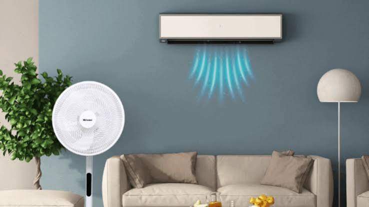 Dùng quạt kết hợp điều hoà đúng cách để tiết kiệm điện mà vẫn mát sâu