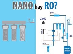 Máy lọc nước RO và Nano: nên chọn loại nào cho nguồn nước máy, nước giếng