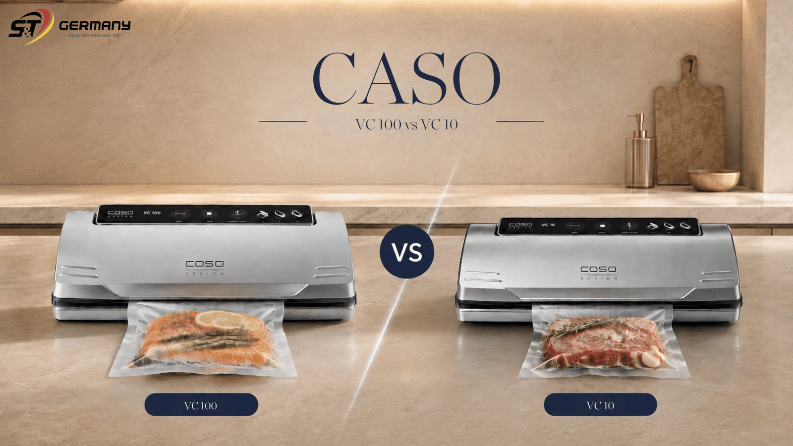 CASO VC 10 hay VC 100: Có nên chọn bản cao cấp không?