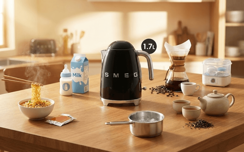 Ấm siêu tốc SMEG KLF03 1,7L