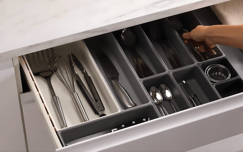 Bộ 10 khay chia ngăn kéo đựng đồ Joseph Joseph Blox giải pháp lưu trữ không gian hiện đại