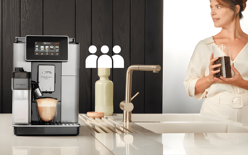 Máy pha cà phê tự động De'Longhi PrimaDonna Soul ECAM 612.55.SB