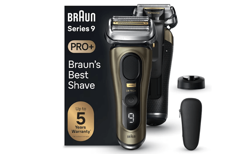 Máy cạo râu BRAUN Series 9 Pro+ 9519s made in Germany màu vàng đồng bản giới hạn