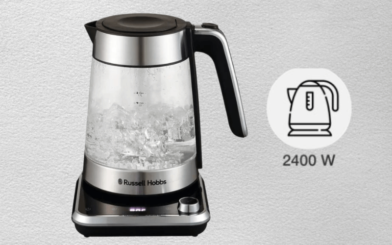 Ấm siêu tốc pha trà 2in1 Russell Hobbs 26200-70 1,7L màu đen