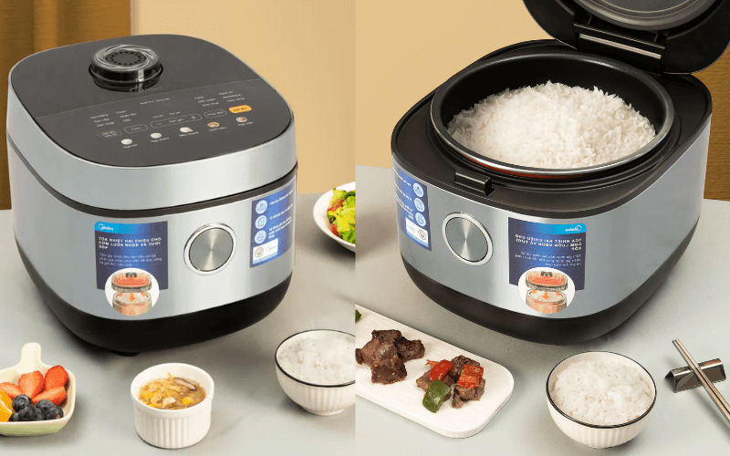 Nồi cơm điện MIDEA MRD180T2BDGF dung tích 1,8L