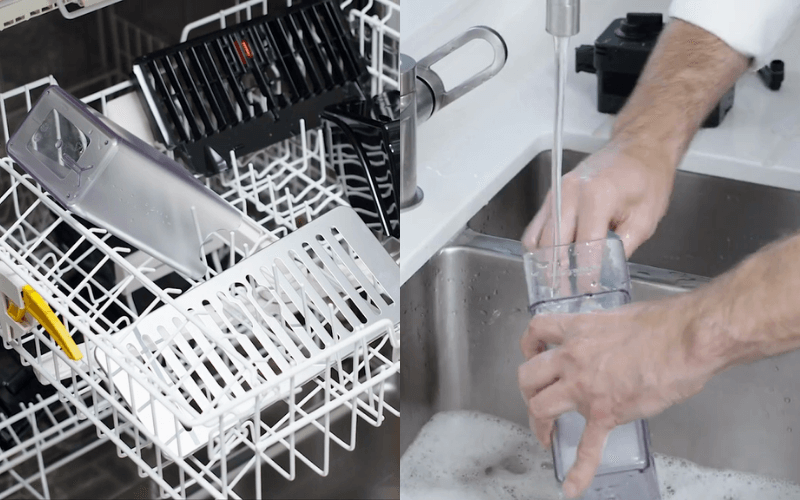 Vệ sinh máy pha cà phê tự động De'Longhi PrimaDonna Soul ECAM 612.55.SB