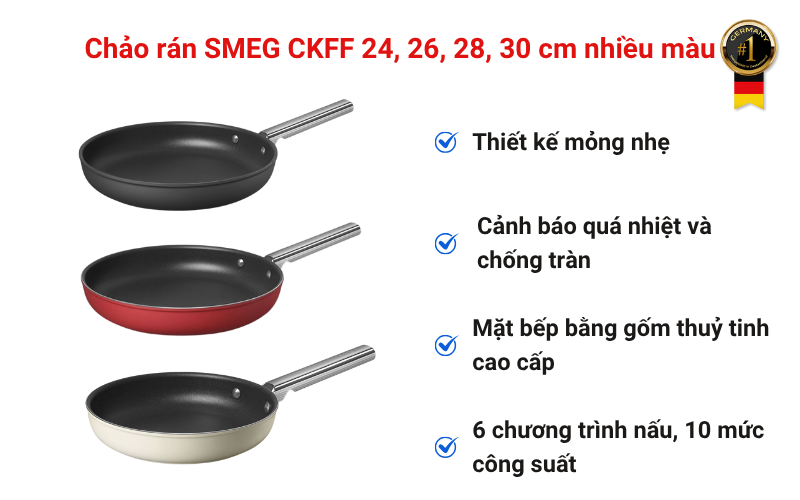 Chảo rán SMEG