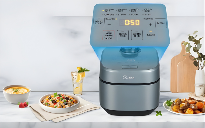 Nồi cơm điện Midea MRD100T1BDG dung tích 1L