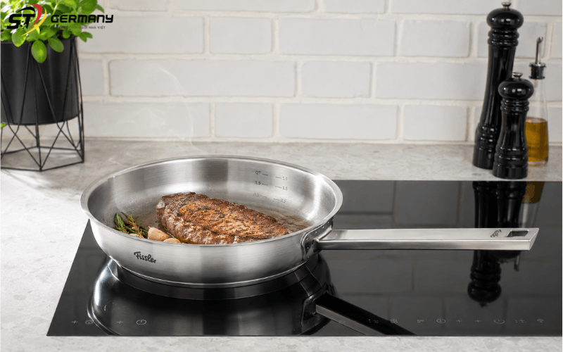 Chảo Fissler Profi Original Collection 24cm/28cm made in Germany (lòng trơn)2