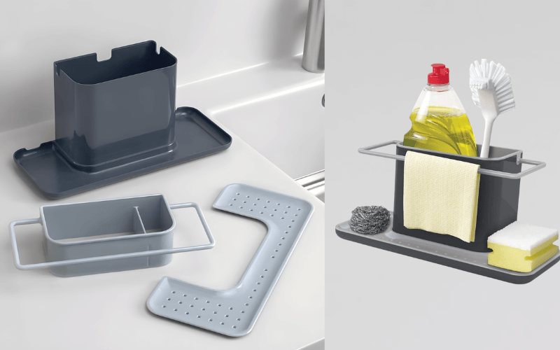 Khay đựng dụng cụ bồn rửa tự khô Joseph Joseph Caddy Large (Grey) 85070