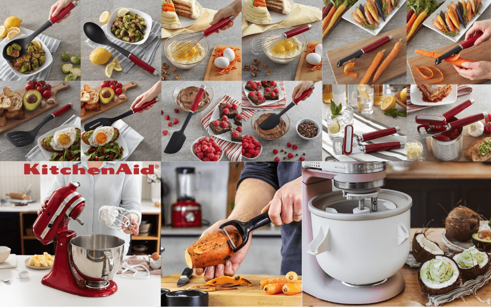 Nĩa mì KitchenAid Coreline KAG005OHACE thương hiệu