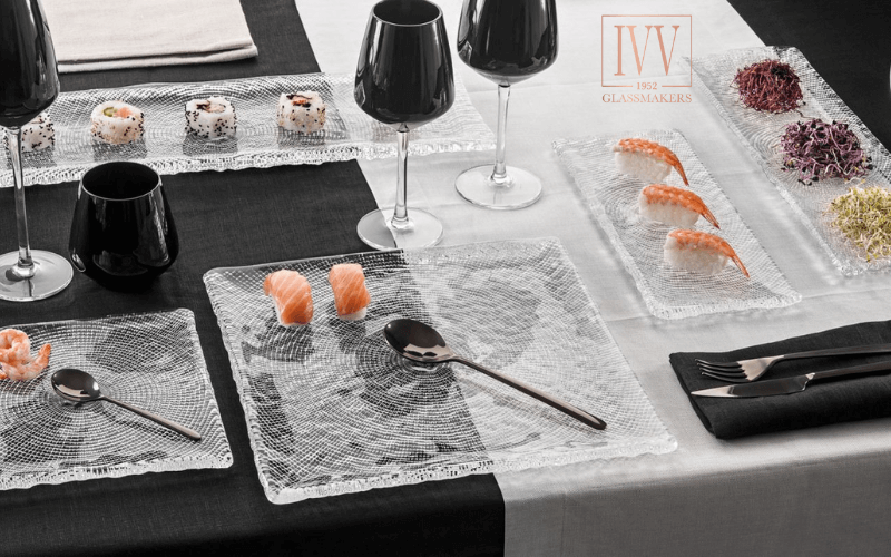 Đĩa vuông IVV Diamante, nhiều kích cỡ