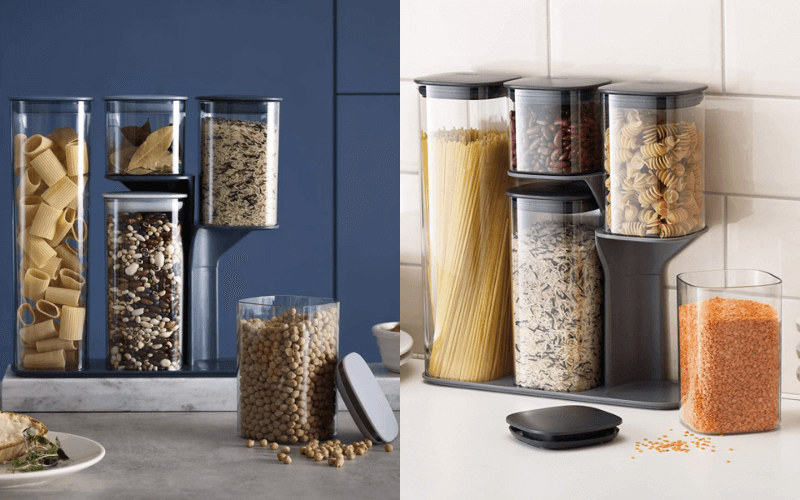 Set 5 hộp đựng thực phẩm khô Joseph Podium