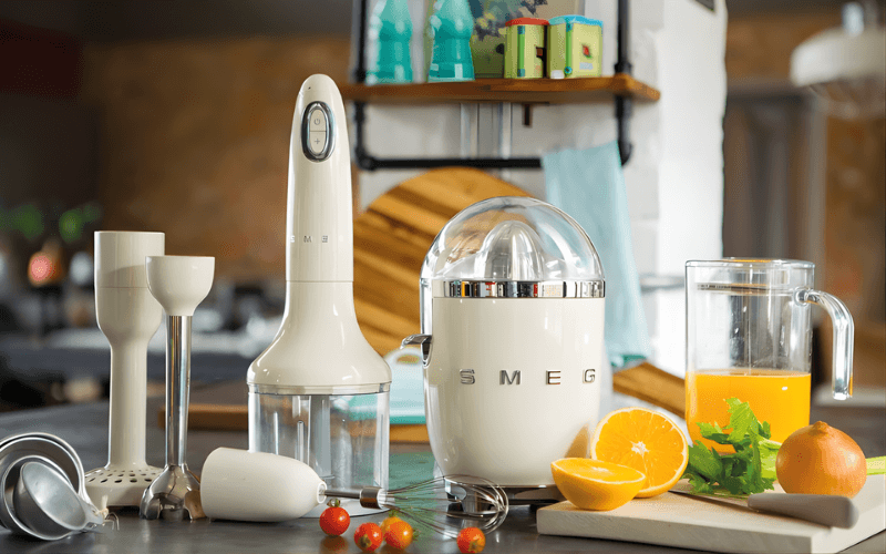 Bộ máy xay cầm tay  SMEG HBF22 nhiều màu
