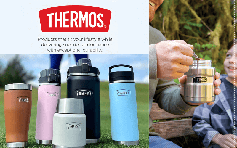 Bình ủ cháo và đựng thức ăn giữ nhiệt Thermos 470ml nhiều màu