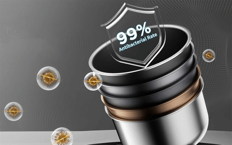 Nồi cơm điện Midea MRD100T1BDG dung tích 1L