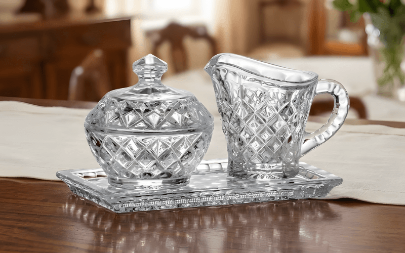 Bình rót sữa Diamond Classic 120ml Crystal Bohemia