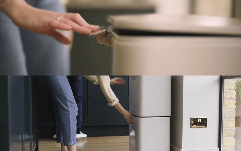 Thùng rác phân loại và khử mùi 3 ngăn Joseph Joseph Totem 40L/60L