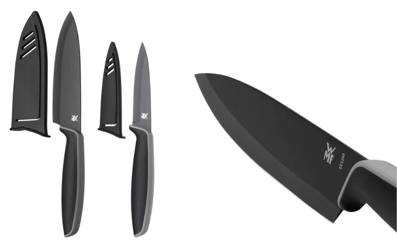 Bộ dao bếp 2 chiếc WMF TOUCH màu đen