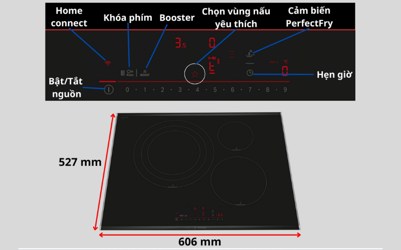 Bếp từ BOSCH PID775HC1E Serie 6