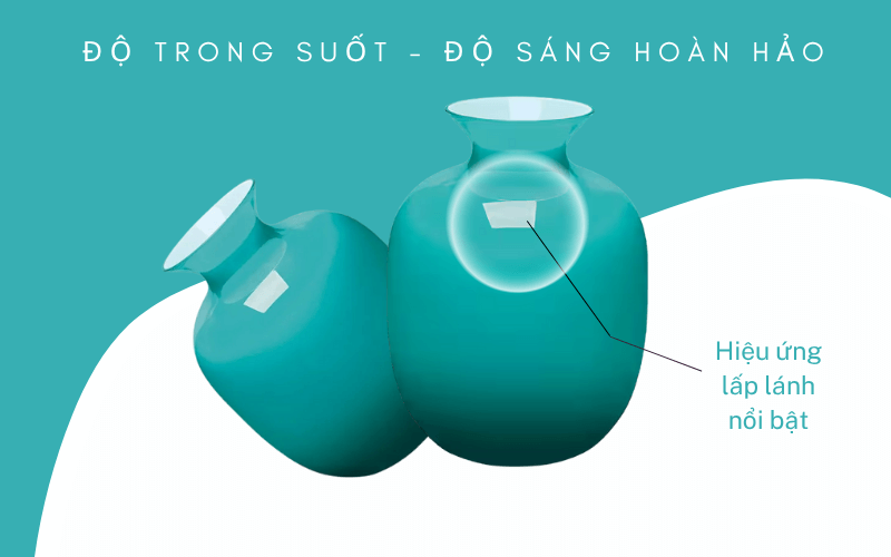 Lọ hoa IVV Rialto thiết kế tinh xảo