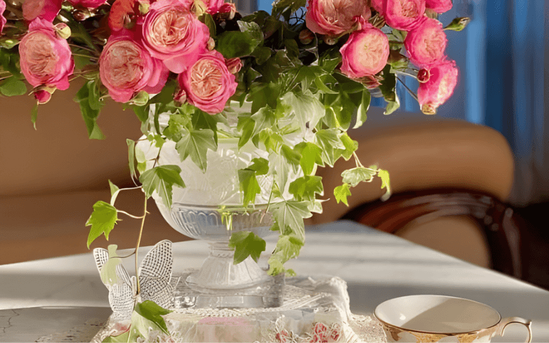 Tô pha lê Antique 25cm Crystal Bohemia